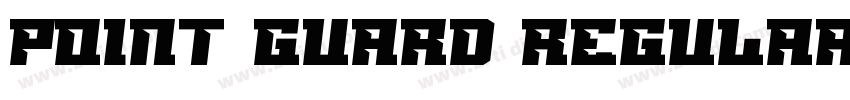 Point Guard Regular字体转换 Point Guard Regular字体转换